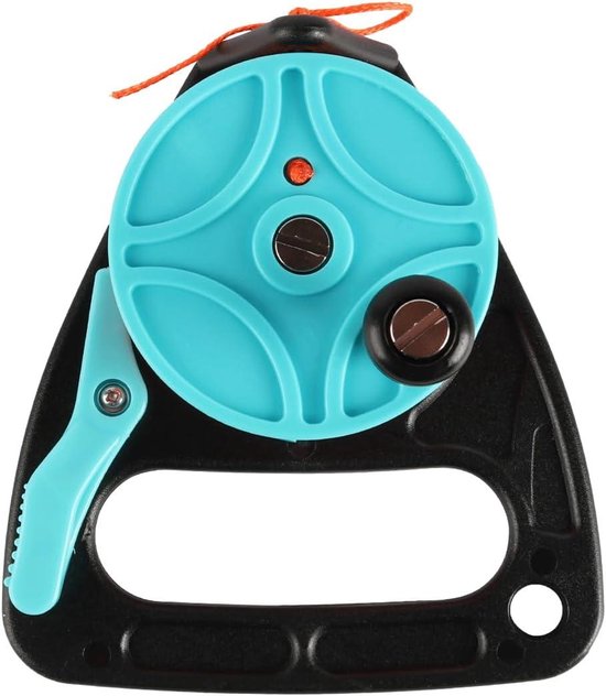 Allecto plus - Duikhandvat Reel Lijnhaspel 150ft voor Diep Duiken - Accessoires voor Wrakonderzoek en Grotduiken — afbeelding 4