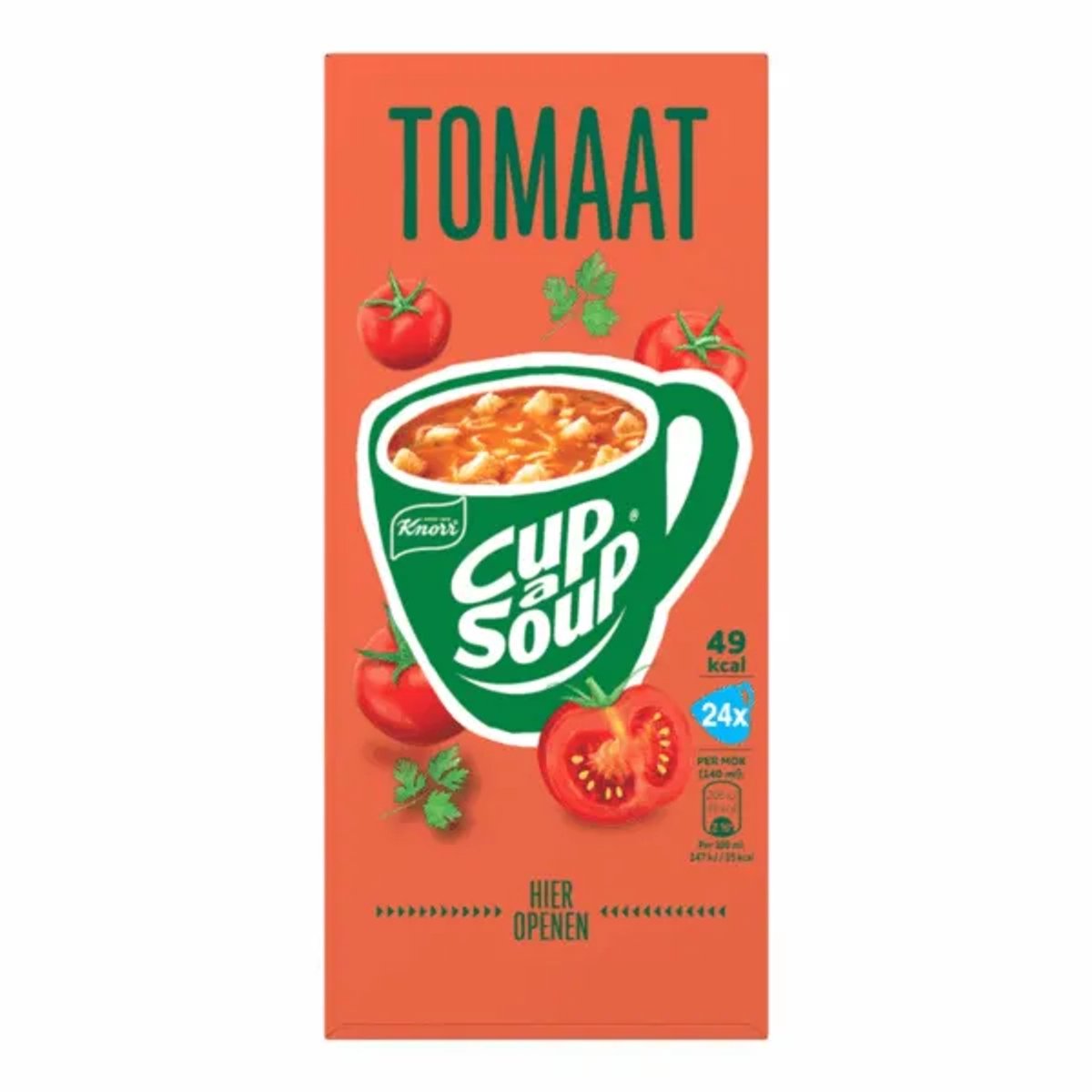 Cup-a-Soup Knorr tomaat 24x140ml