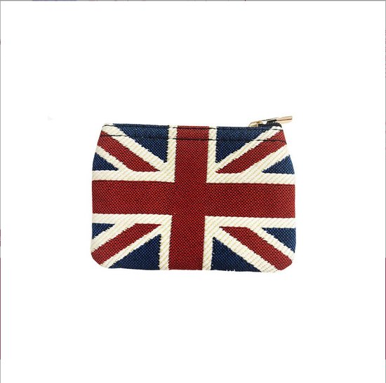 Brillenetui - Brillenhouder - met rits - Union Jack - Engelse vlag