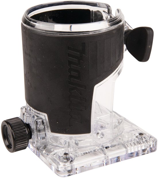 Makita randfreesmodule 6 / 8 mm voor multifunctionele frezen DRT50/RT0700C ( 199089-4 ) transparant