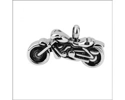 Aramat Jewels | Gedenkhangers | Prachtige Stalen Ashanger Motor -Assieraden | | | |20mm | Staal | Volwassenen | Verkleurd niet