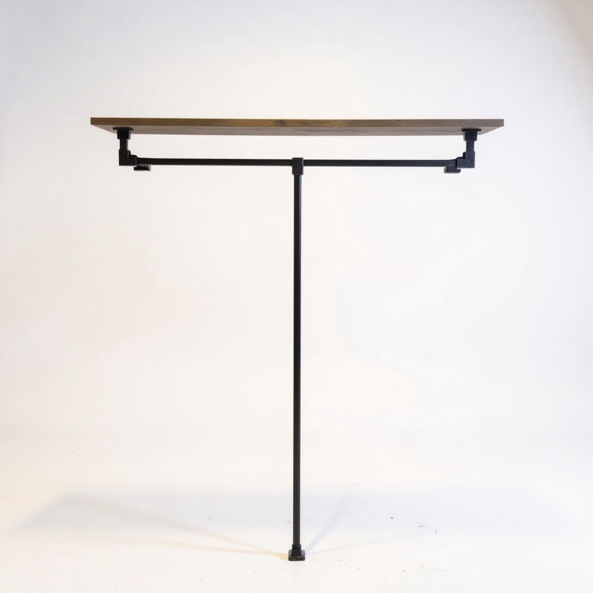 Design85 Industriele kledingkast open 100 cm breed kleur bruin