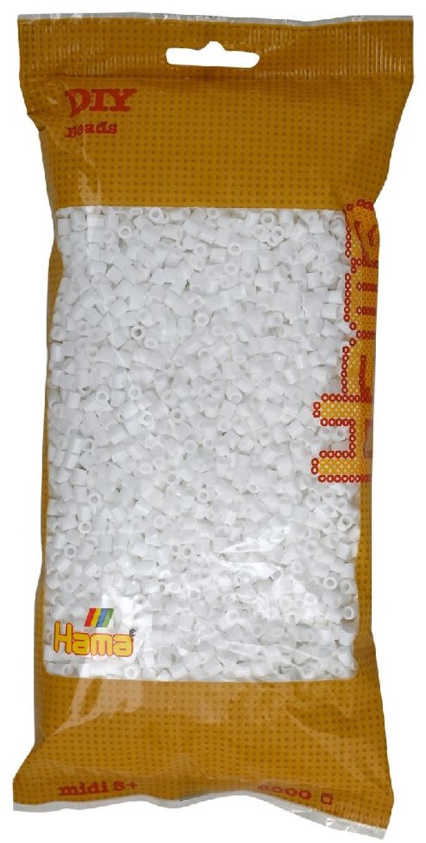 Hama - Strijkkralen - 6000 stuks - Wit — cadeau in Cadeau-ideeën - foto 4