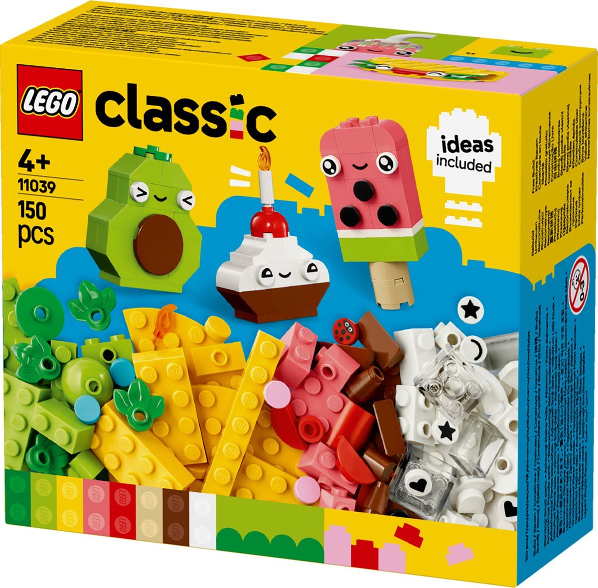 LEGO Classic Creatieve etensvriendjes - 11039 — afbeelding 2