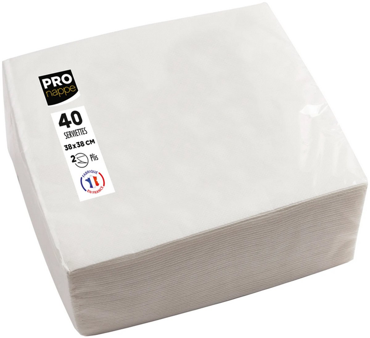 PROnappe Servietten, 2-laags, microreliëf, 40 stuks