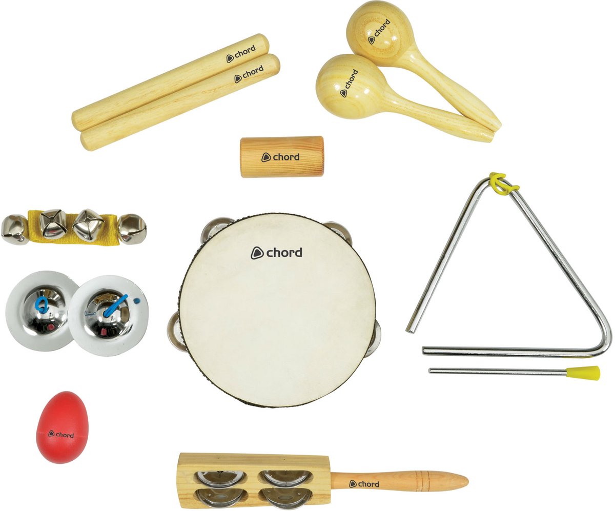 Chord CPS09 9 verschillende percussie-instrumenten