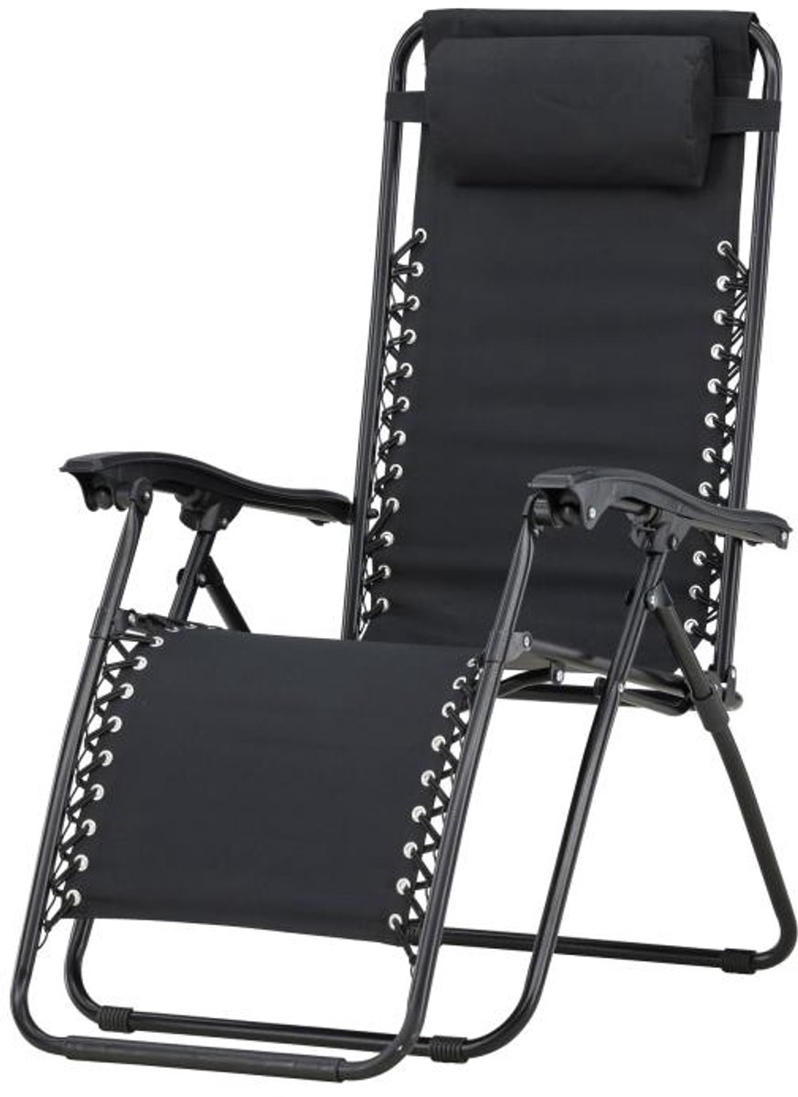 Svea Noura relaxstoel - zwart
