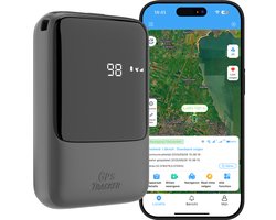 GLAREX® GPS Tracker ProLine - Zonder Abonnement - Android & iOS - 150 Landen - 10 Jaar Full SIM Service - Auto - Fiets - Kind - Motor - Boot - Scooter - Hond - Ouderen - Fatbike - Koffer - Accessoires - Volgsysteem - Magneet - Trackers - Met App