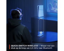 Draadloze Gamingheadset met 60U accu, 100+ Audio Presets en Geavanceerde Microfoon