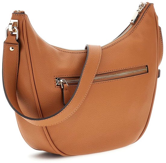 GUESS Sac à épaule Calebra Hobo Shoulder Bag Cognac Brun