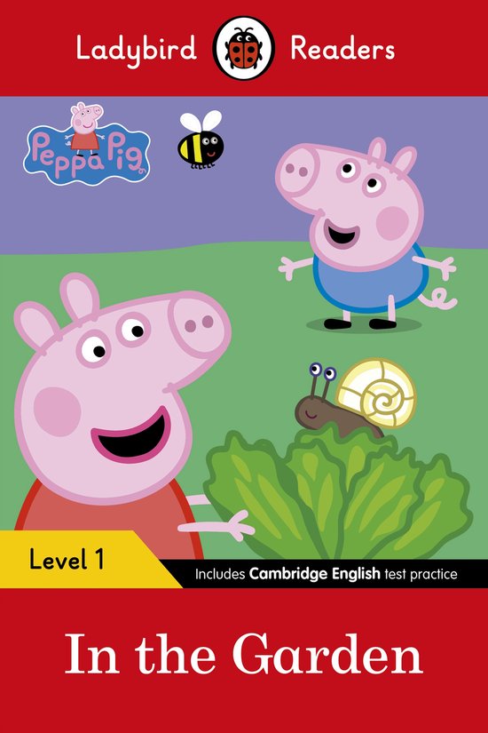 Peppa Pig In the Garden Ladybird Reade - cover