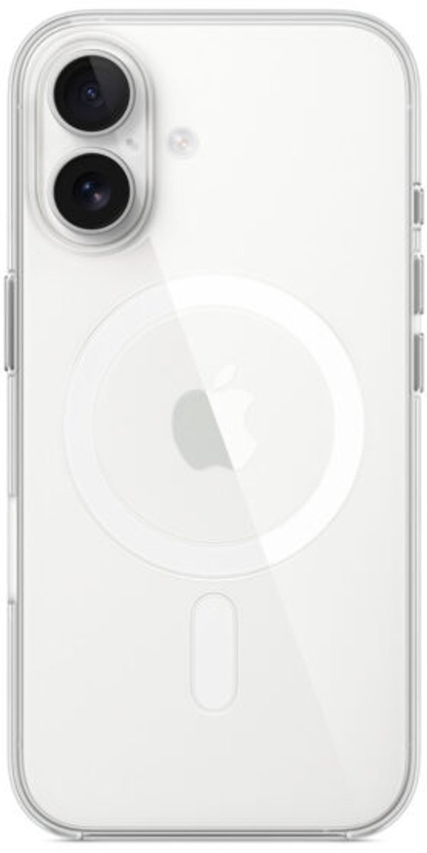 Zolveisa Magnetische Transparante Beschermhoes – Compatibel met iPhone 16 – Schokbestendige Magneet Case