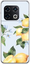 Case Company® - Hoesje geschikt voor OnePlus 10 Pro hoesje - Orchard Sun - Soft Cover Telefoonhoesje - Bescherming aan alle Kanten en Schermrand