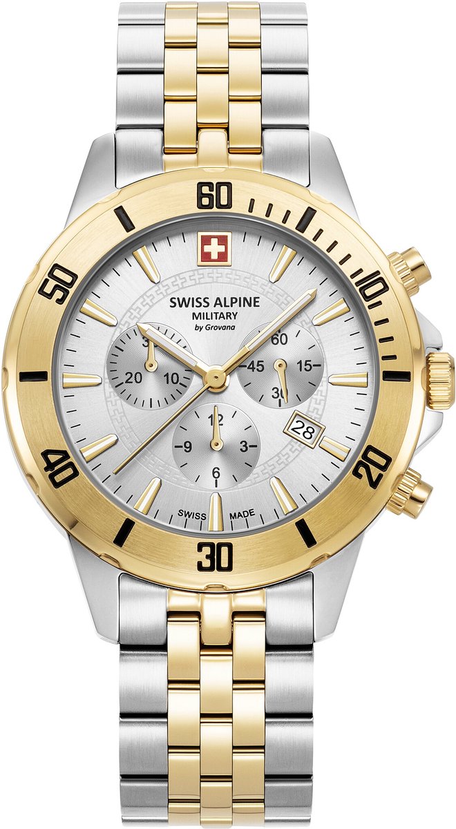 Swiss Alpine Military Cruiser Chrono SAM7024.9142 mannen horloge