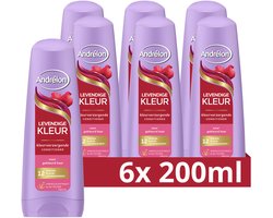 Andrélon Conditioner - Levendige Kleur - 6 x 200 ml