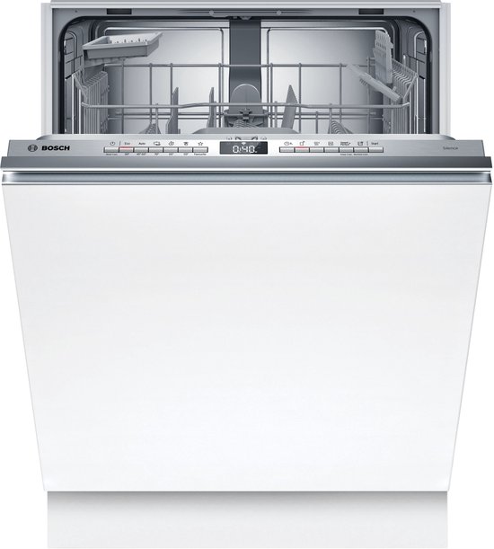 Bosch SMV4HTX11E - Serie 4 - Vaatwasser - Inbouwvaatwasser - Volledig integreerbaar - 60 cm - Energielabel C - Extra Droog: optie voor extra grondige droogresultaten - Home Connect