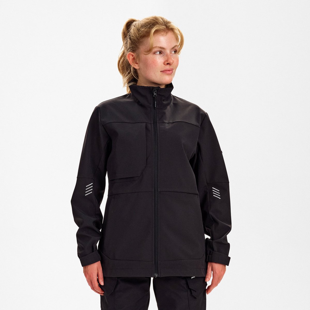 Engel Entire softshell jack voor dames 1335-140 Zwart