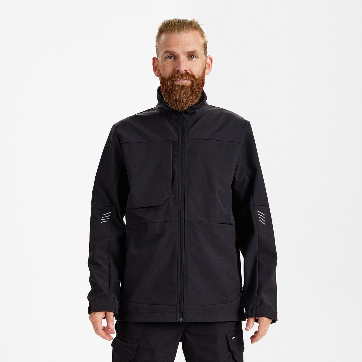 Engel Entire softshell jack 1327-140 Zwart