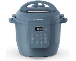 Instant Pot Classic 5,7L Multicooker Daydream Blauw - 7-in-1 Snelkookpan - Slowcooker - Stomer - Yoghurtmaker - Tot 6 Porties - Tot 70% Sneller Koken - Tot 80% Energiebesparing