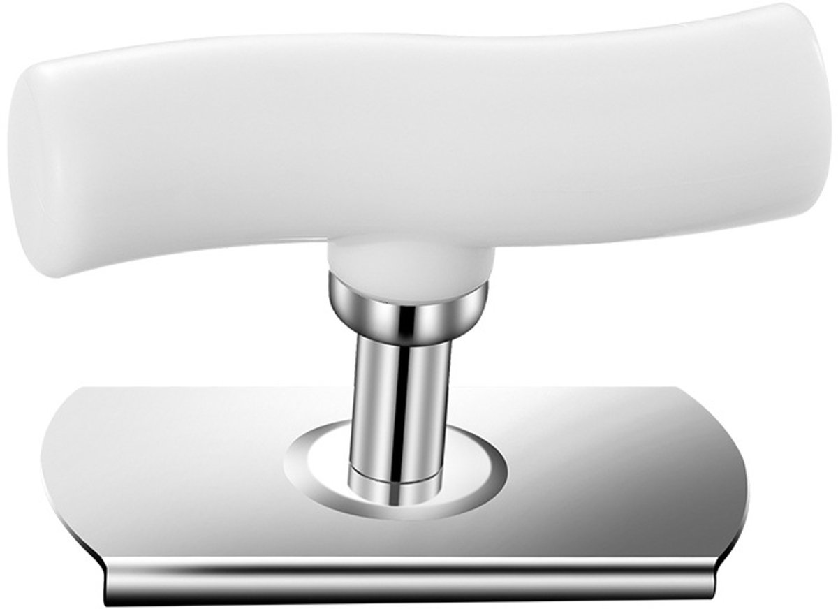 Verstelbare RVS blikopener voor het openen van blikken met een diameter van 3 tot 9,5 cm - Wit