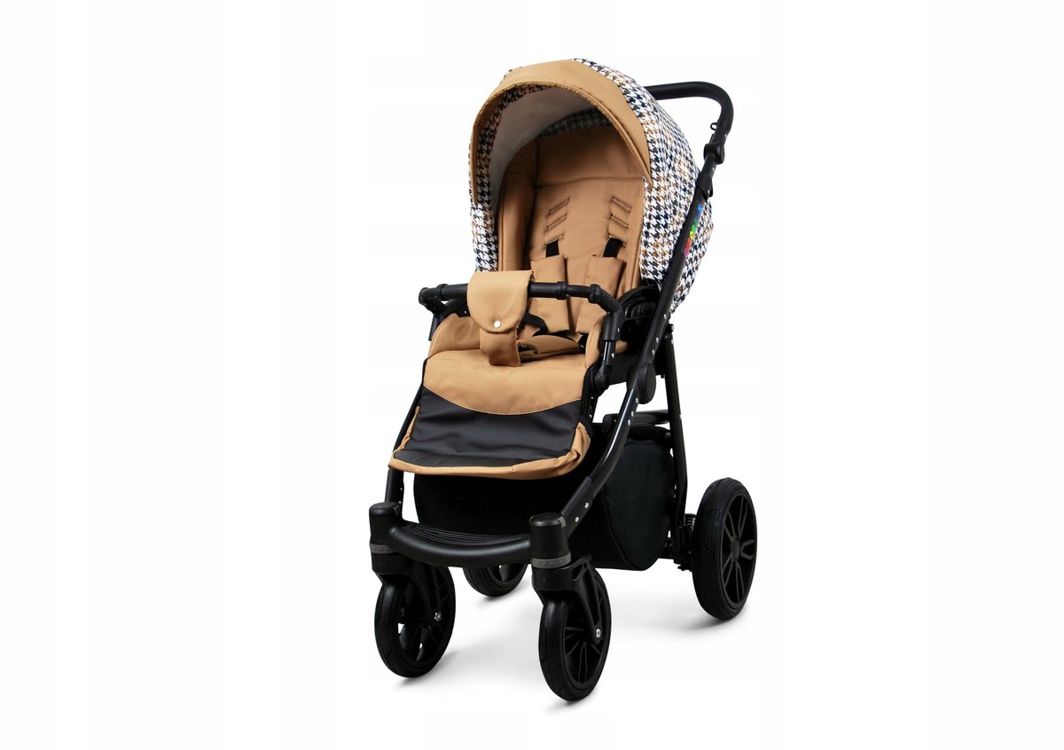 BabyLux® COLORLUX 2in1 Kinderwagen - Opklapbaar met Reiswieg - afbeelding 3