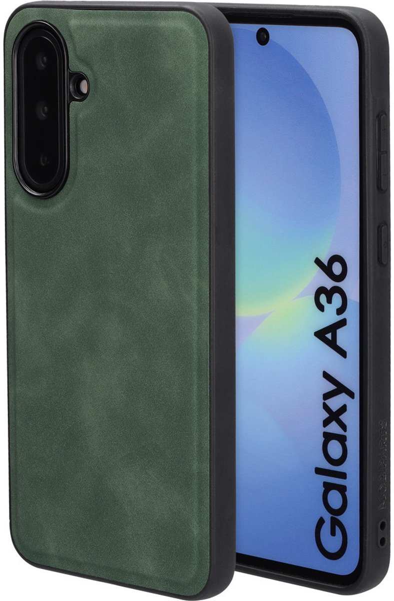 Mobiparts Classic Backcover geschikt voor Samsung Galaxy A36 Emerald - Groen - MagSafe