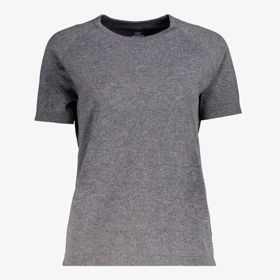 Osaga seamless dames sport T-shirt gris - Maat S