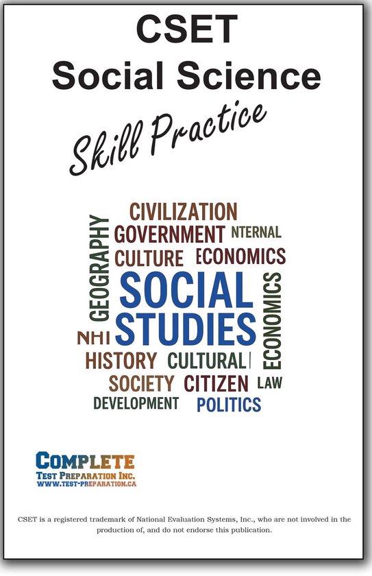 CSET Social Science Skill Practice - cover