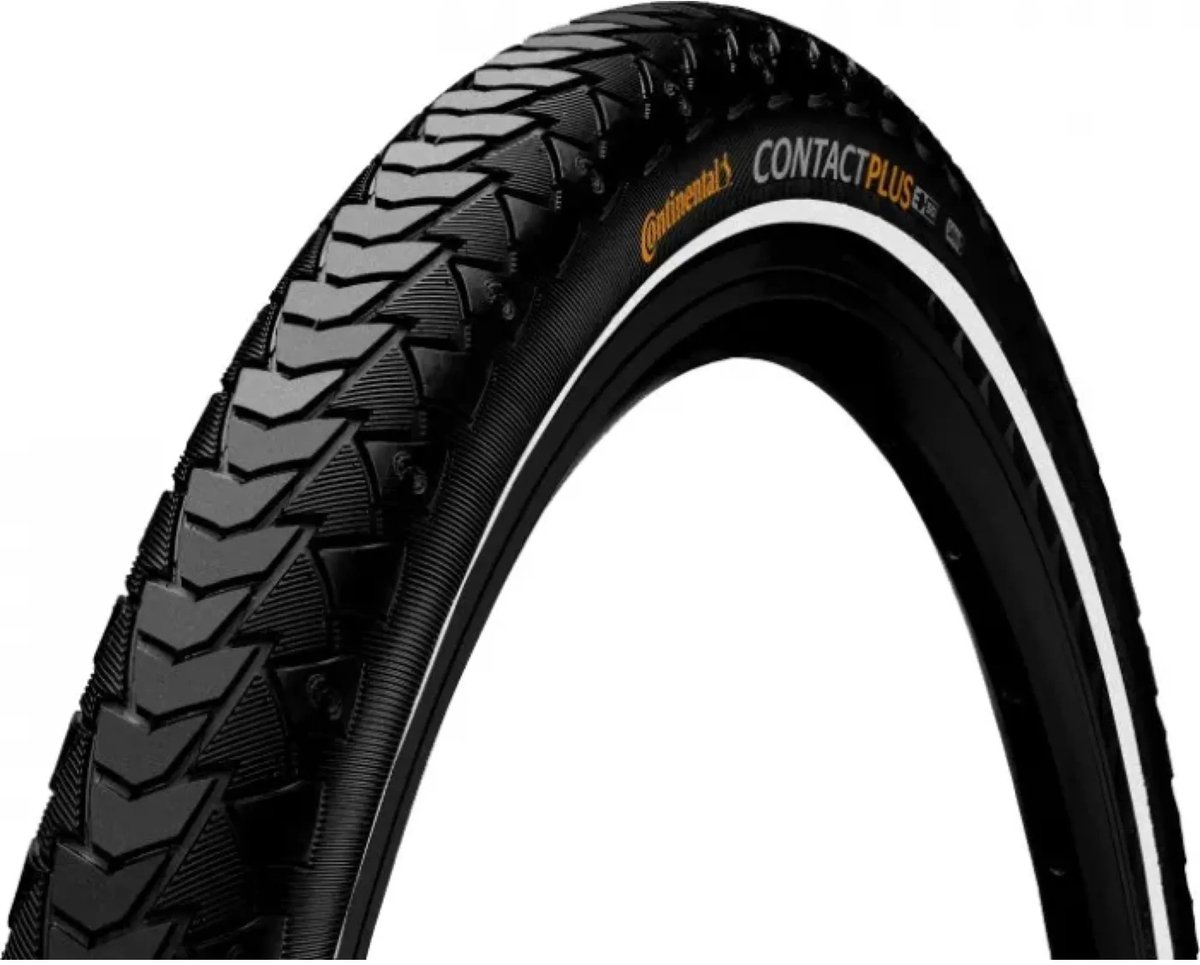 Continental E-bike buitenband - Anti-lek - Reflecterend - 28 inch - Zwart
