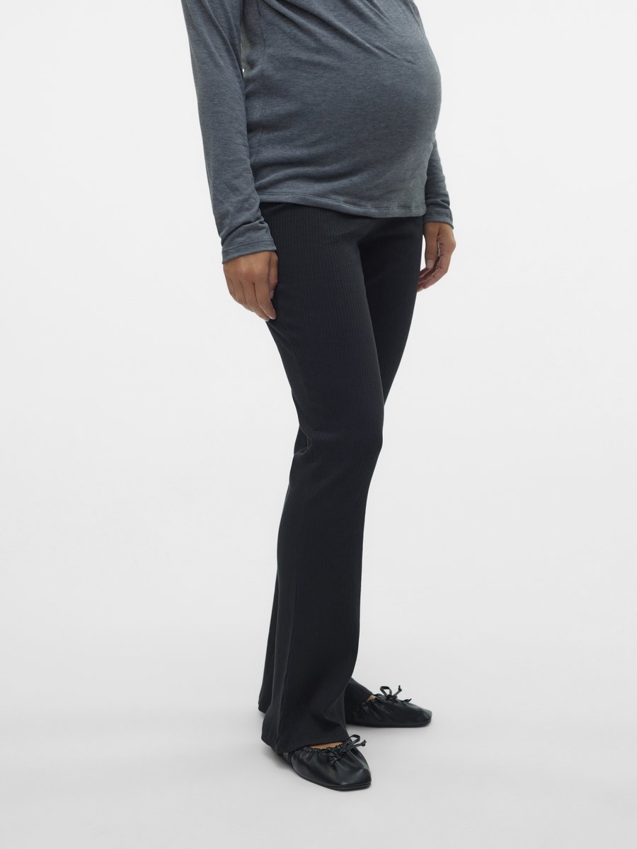 VERO MODA MATERNITY - VMMLAVENDER HW FLARED LEGGINGS NOOS - Dames - Leggings – foto 4