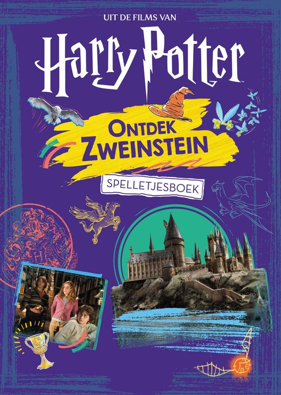 Harry Potter 1 - Harry Potter Spelletjesboek. Ontdek Zweinst ... - cover