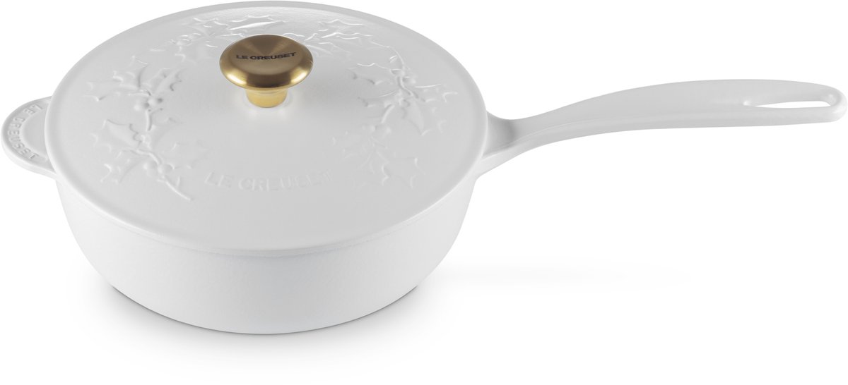 Le Creuset Holly Collection sauspan ø 21 cm gietijzer Cotton