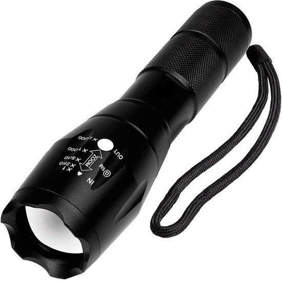 Militaire LED Zaklamp 3800 Lumen Zoomfunctie, TL360
