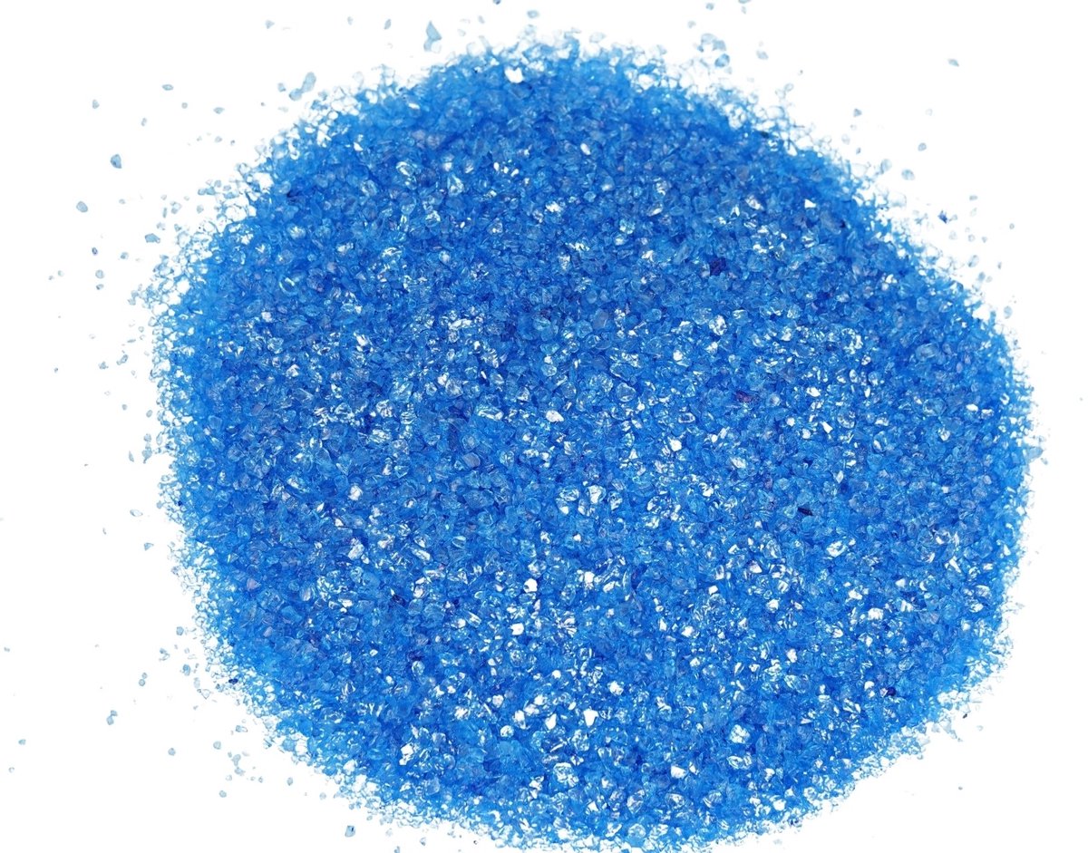 My Village | Glazen Decoratiesteentjes Blauw – Fijn | 370 ml
