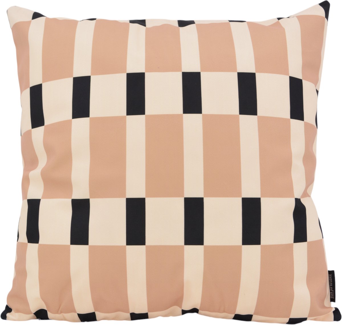 Gek op Kussens! Amber Echo Kussenhoes | 45 x 45 cm | Katoen/Polyester beige
