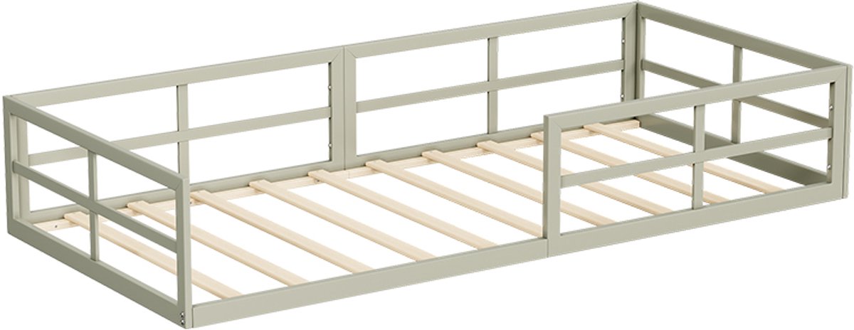vitalispa Minno Kinderbed – 205 x 95 cm Zonder matras Grijs