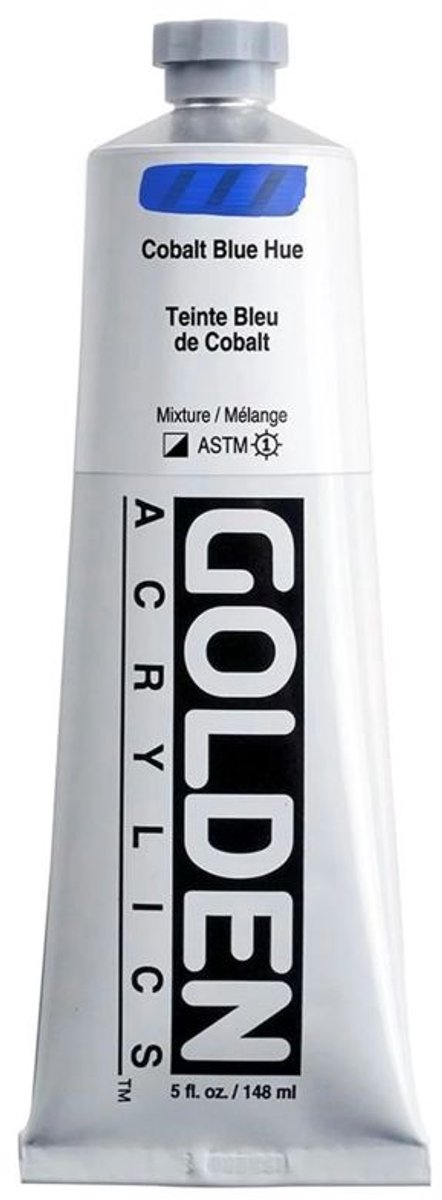 Golden Heavy Body Acrylverf Kobaltblauw Toon 148 ml