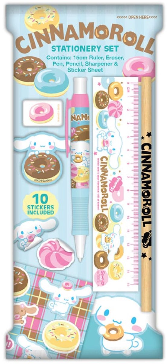Blue Sky Studios Sanrio Stationery Set 6-Pack Cinnamoroll Stationery