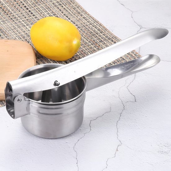 1 - Handmatige sapcentrifuge - Keuken - Multifunctioneel - Onderste gat - Zilver van Merkloos — afbeelding 4