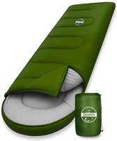 Gooala Xperience Slaapzak - 3 Seizoenen - Volwassenen & Kinderen - Dekenmodel - Groen