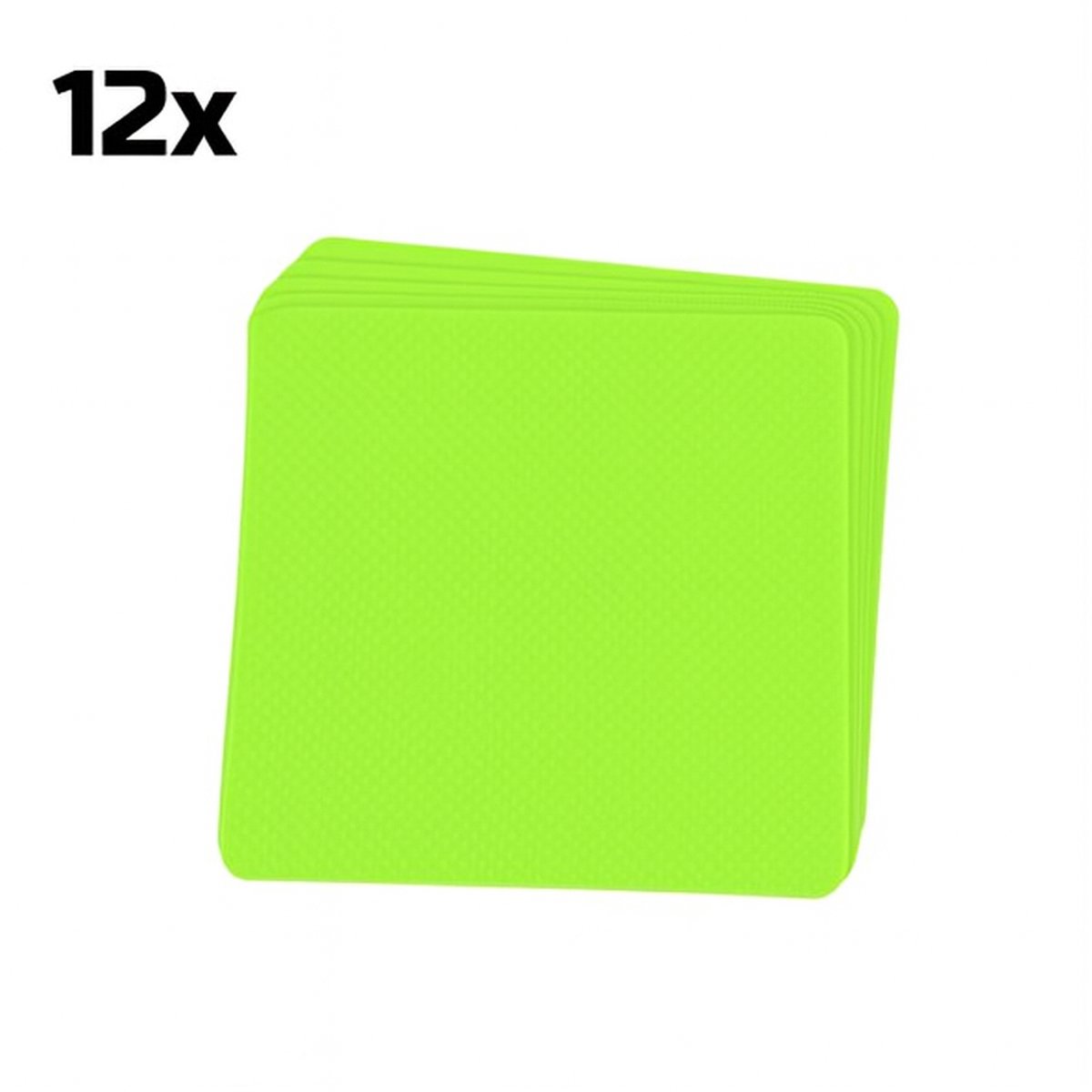 Zelfklevende Antislip Stickers GLOW IN THE DARK - Vierkant 3-Delig - Antislip Strips 12 Stuks - 8x8 CM - Douche/Bad/Trap Plakstrip