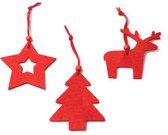 Kerstboom hangers Paarden Kerstboomhangers met naam