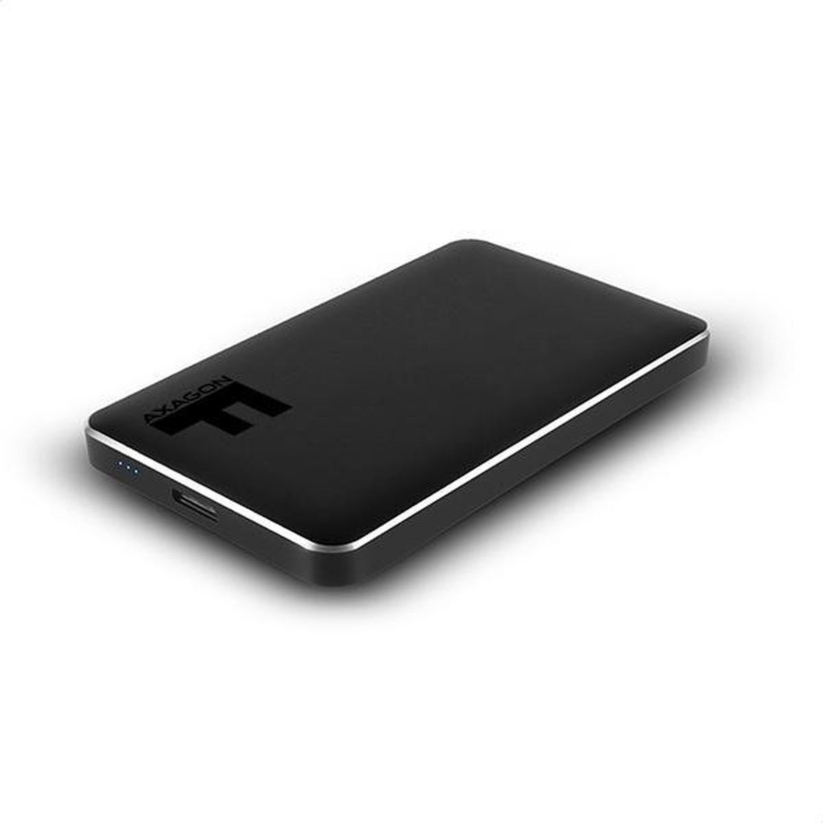 Axagon EE25-F6B behuizing voor opslagstations 2.5'' HDD-/SSD-behuizing Zwart