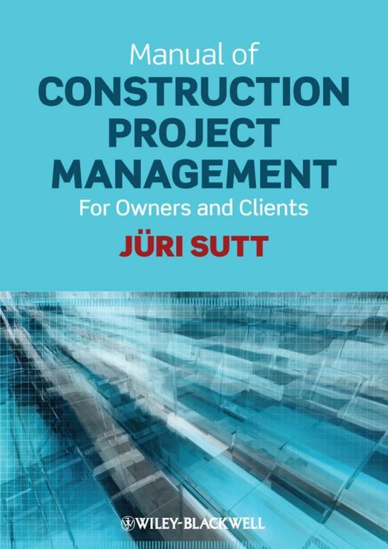 Manual of Construction Project Management - cover