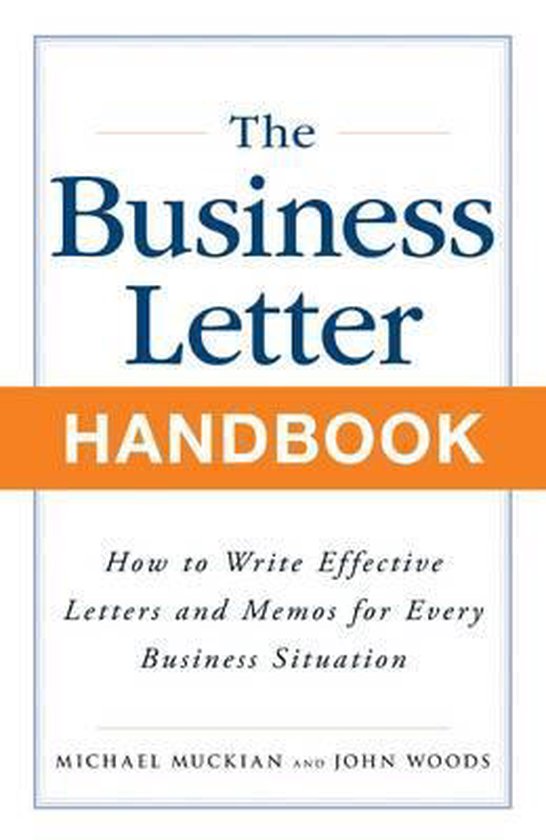 The Business Letter Handbook - cover