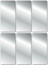Zilveren cadeau etiketten 18 stuks - Zilveren stickers 18 stuks