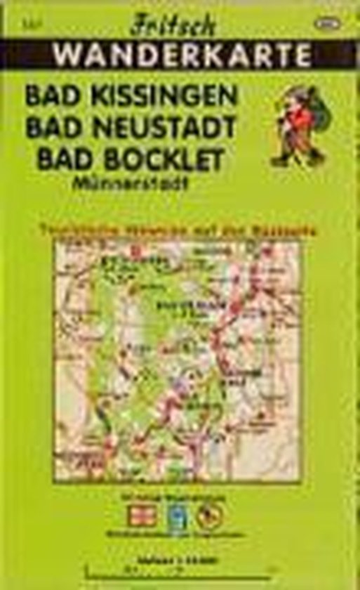 Bad Kissingen, Bad Neustadt, Bad Bocklet 1 : 35 000. Fritsch ... - cover