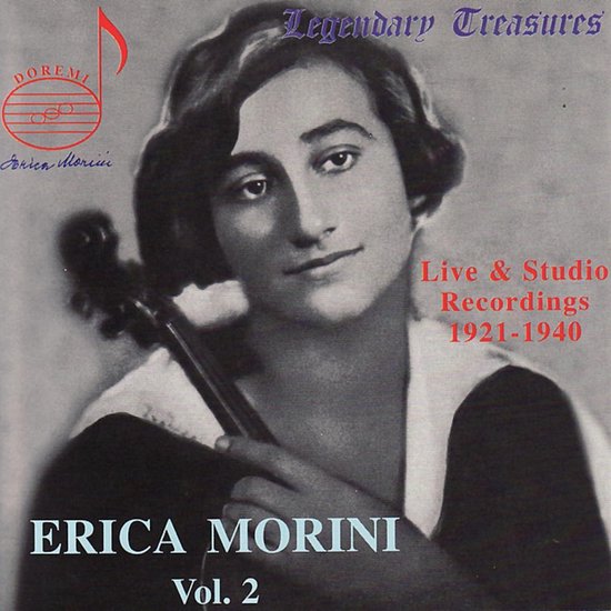 Legendary Treasures - Erica Morini Vol 2 - Live & Studio