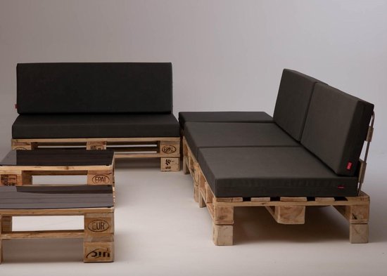 Soflex loungeset XL! - Dutch Design Palletbank 'Soflex' | bol