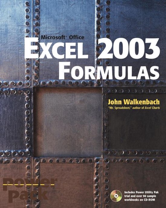 Excel 2003 Formulas - cover